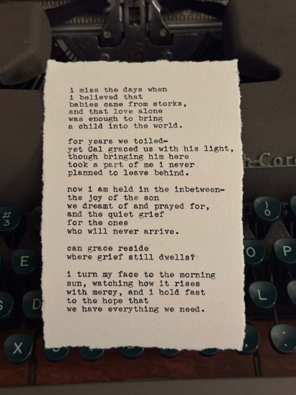 custom poem